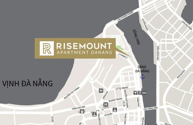 Risemount Apartment Movenpick Đà Nẵng - CK 11% 5 vị trí dự án căn hộ Risemount Apartment Đà Nẵng