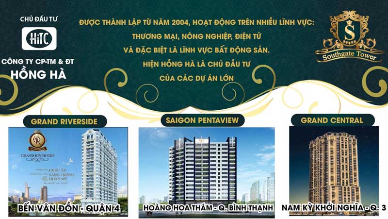 Căn Hộ Southgate Tower Quận 7 - Chính Sách 13 chủ đầu tư South Gate Tower