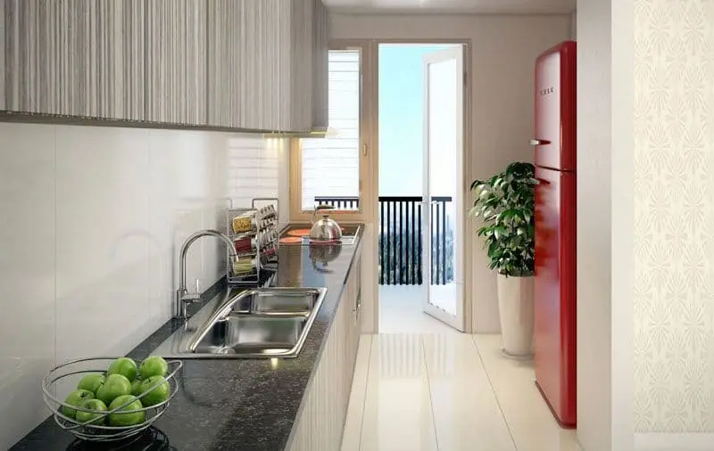 can ho vista verde dong van cong chiet khau - Vista Verde Quận 2 Phòng bếp căn hộ hiện đại và sang trọng