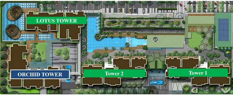 can ho vista verde dong van cong chiet khau - Vista Verde Quận 2 sơ đồ vị trí của các tòa căn hộ chung cư Vista Verde
