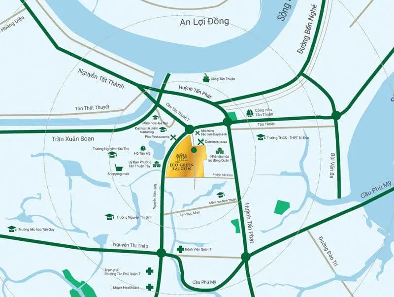 can ho eco green sai gon quan xuan - Eco Green Sài Gòn vị trí eco green sài gòn