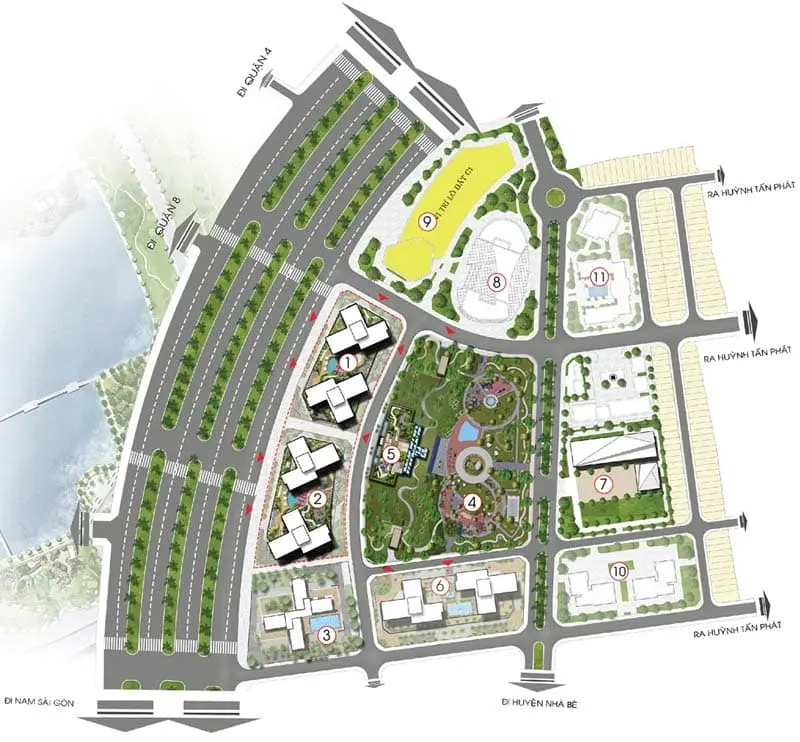 can ho eco green sai gon quan xuan - Eco Green Sài Gòn Master Plan tổng thể Eco Green Sài Gòn