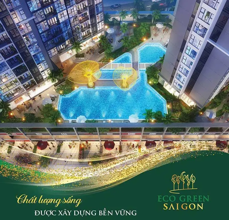 can ho eco green sai gon quan xuan - Eco Green Sài Gòn Hồ bơi Eco Green Quận 7