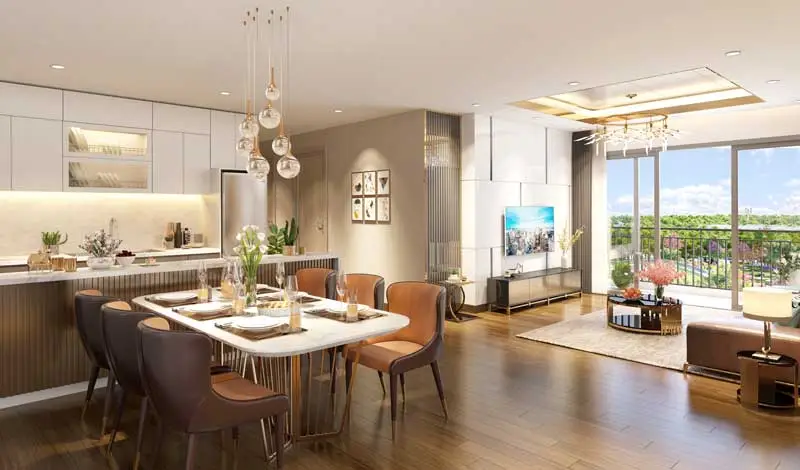 can ho eco green sai gon quan xuan - Eco Green Sài Gòn phòng bếp eco green