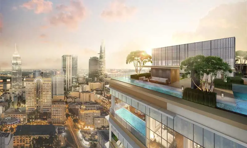 the marq nguyen dinh chieu quan chu dau - The Marq Sky Bar sang trọng trên tầng 26 của dự án Marq Q1