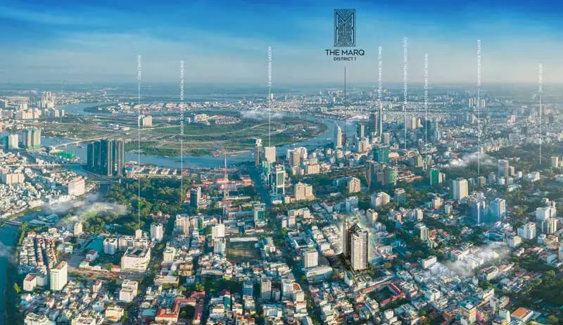 the marq nguyen dinh chieu quan chu dau - The Marq vi tri the marq