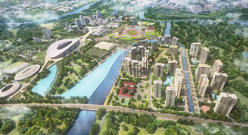 Tiện ích nội khu dự án Saigon Sport City