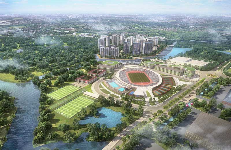 Tiện ích nội khu dự án Saigon Sport City