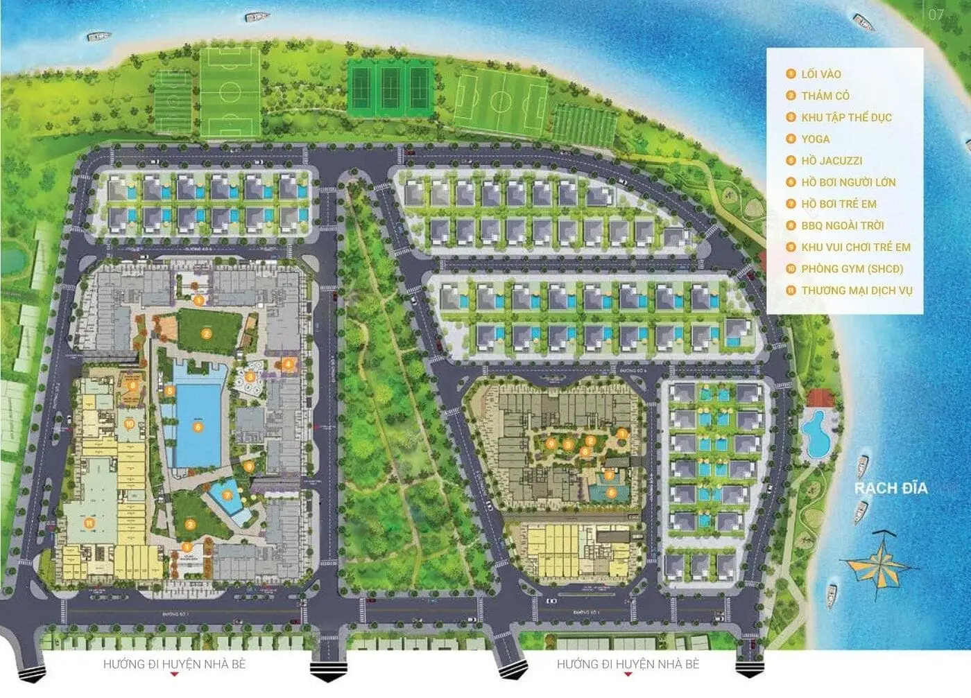 can ho van phong sunrise riverside – cap nhat moi - Sunrise Riverside Mặt bằng tổng thể