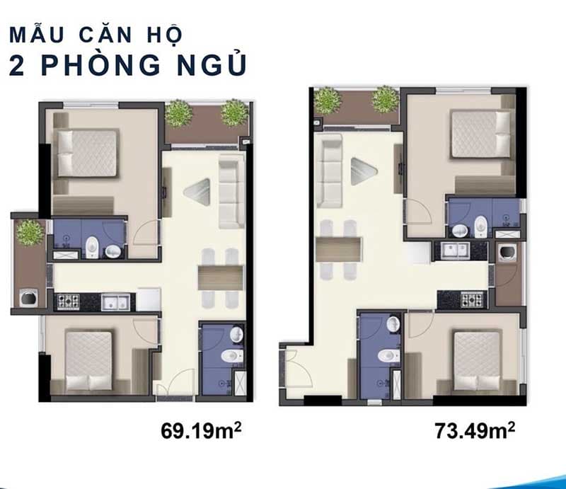 Dự Án Căn Hộ Hoa Lâm Bình Tân 6 Mặt Bằng Căn Hộ Hoa Lâm