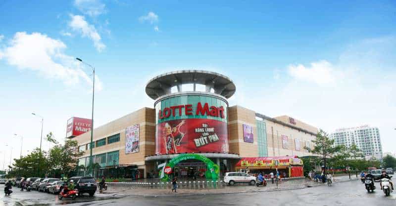 Siêu thị Lotte Mart quận 7 cách dự án Florita 500m