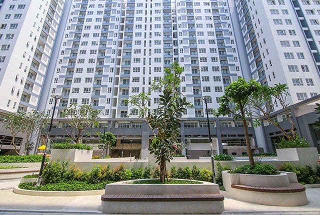Khu vực cảnh quan nội khu sẵn sàng phục vụ cư dân