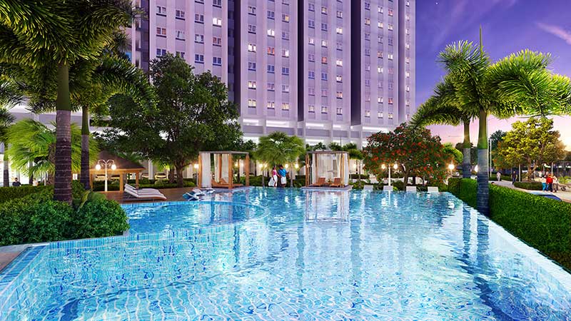 Marina Tower Bình Dương 5 Hồ Bơi Marina Tower