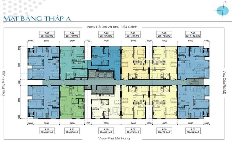 can ho opal premium thu duc chinh sach - Opal Premium Thủ Đức Mặt bằng căn hộ Opal Premium