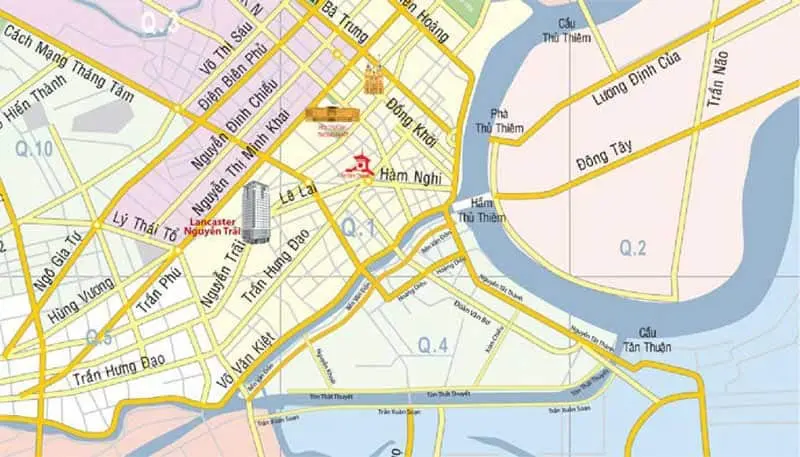 can ho lancaster legacy nguyen trai quan bang - Lancaster Legacy Nguyễn Trãi Vị trí Căn hộ Lancaster Legacy