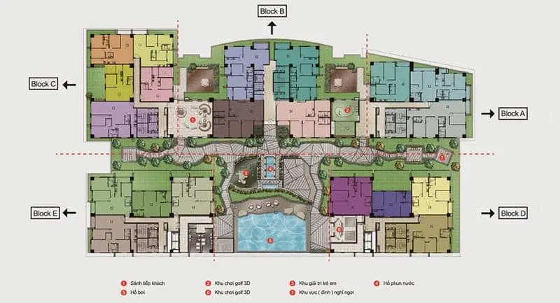 du an can ho cosmo city quan xem bang gia chinh - Cosmo City Mặt bằng căn hộ Cosmo city