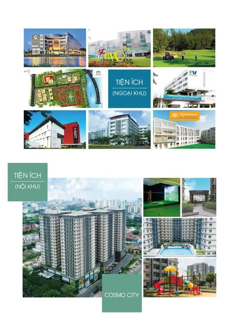 du an can ho cosmo city quan xem bang gia chinh - Cosmo City Tiện ích Căn hộ Cosmo City