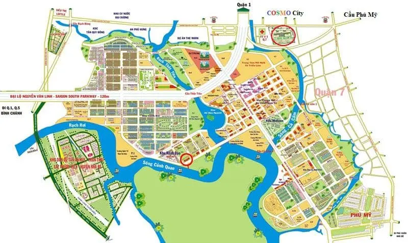 du an can ho cosmo city quan xem bang gia chinh - Cosmo City Mặt bằng căn hộ Cosmo city