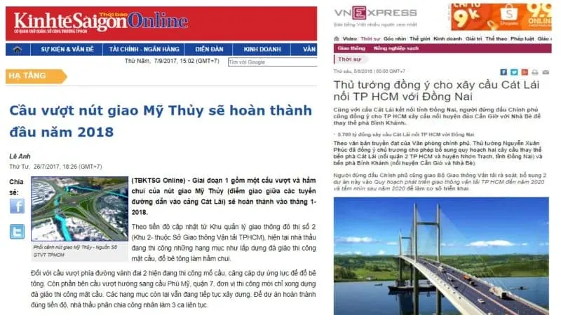 saigon mystery villas bang gia gio hang chu dau - SAIGON MYSTERY VILLAS Xây cầu Cát Lái và nút giao thông Mỹ Thủy