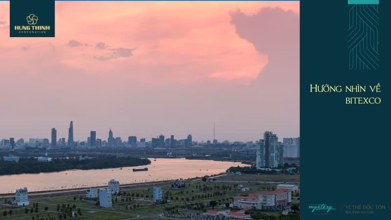 Góc nhìn từSaigon Mystery Villas sang Bitexco