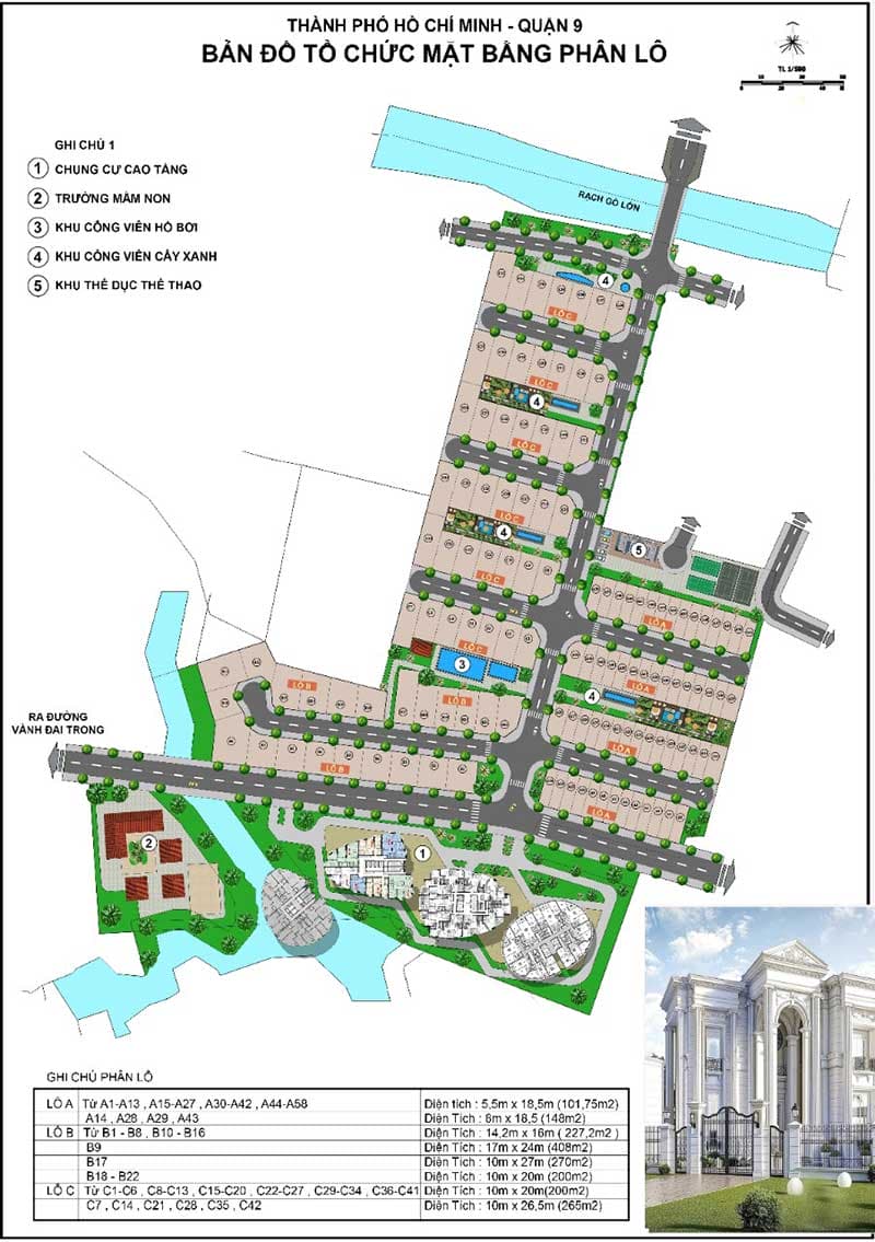 Green City Quận 9 4 Mặt Bằng Phân Lô Green City