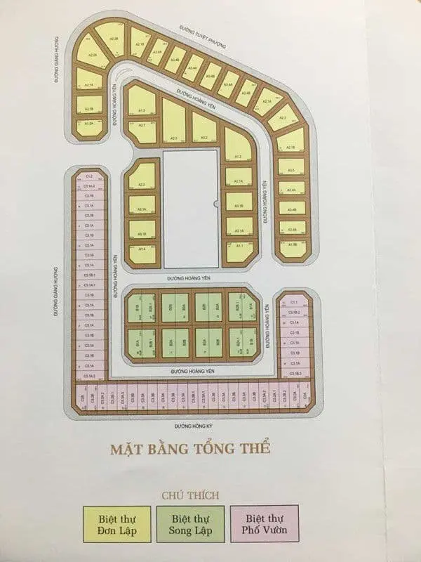 Sol Villas Quận 2 7 Mặt bằng Biệt thự Sol Villas