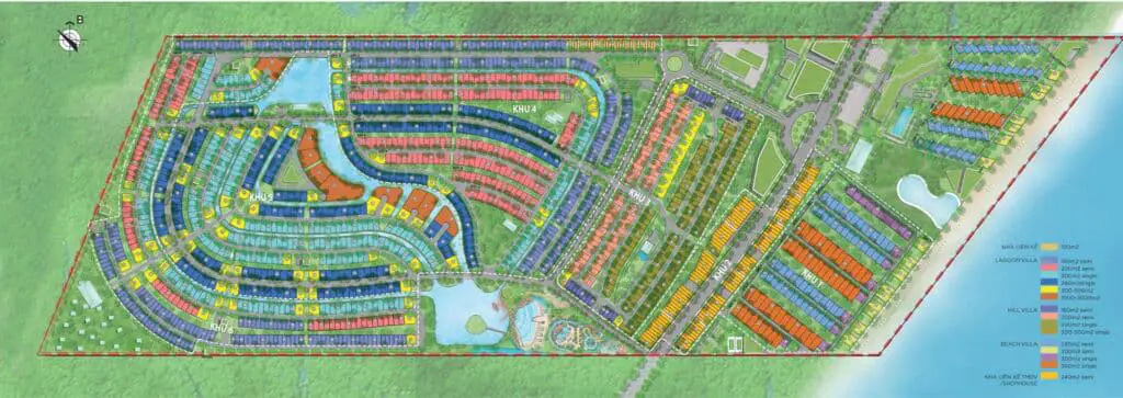 mat bang novaworld ho tram x - NovaWorld Hồ Tràm Mặt bằng tổng thể dựa án NovaWorld Hồ Tràm