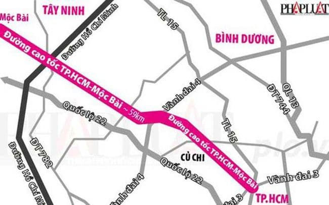 dau tu cao toc moc bai tphcm - Kế hoạch Đầu tư xây đường cao tốc thành phố Hồ Chí Minh - Mộc Bài
