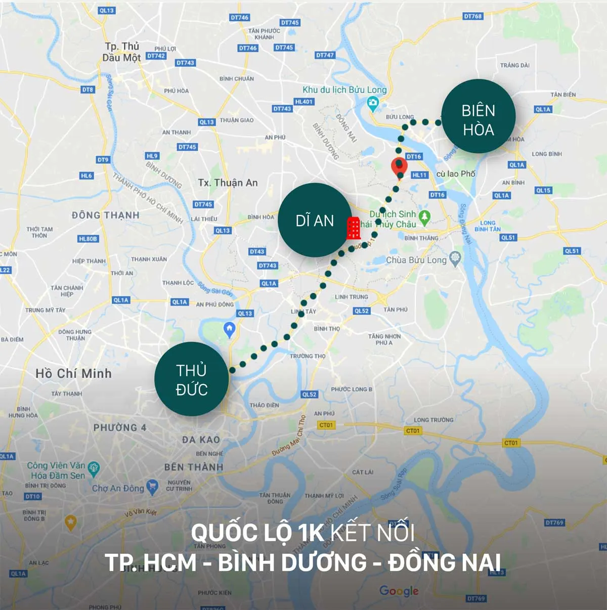 PHÚC ĐẠT TOWER ket noi giao thong khu dong voi phuc dat tower - PHÚC ĐẠT TOWER