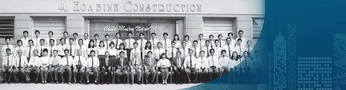 CÔNG TY CỔ PHẦN TẬP ĐOÀN XÂY DỰNG HÒA BÌNH lich su hinh thanh cong ty hoa binh - CÔNG TY CỔ PHẦN TẬP ĐOÀN XÂY DỰNG HÒA BÌNH