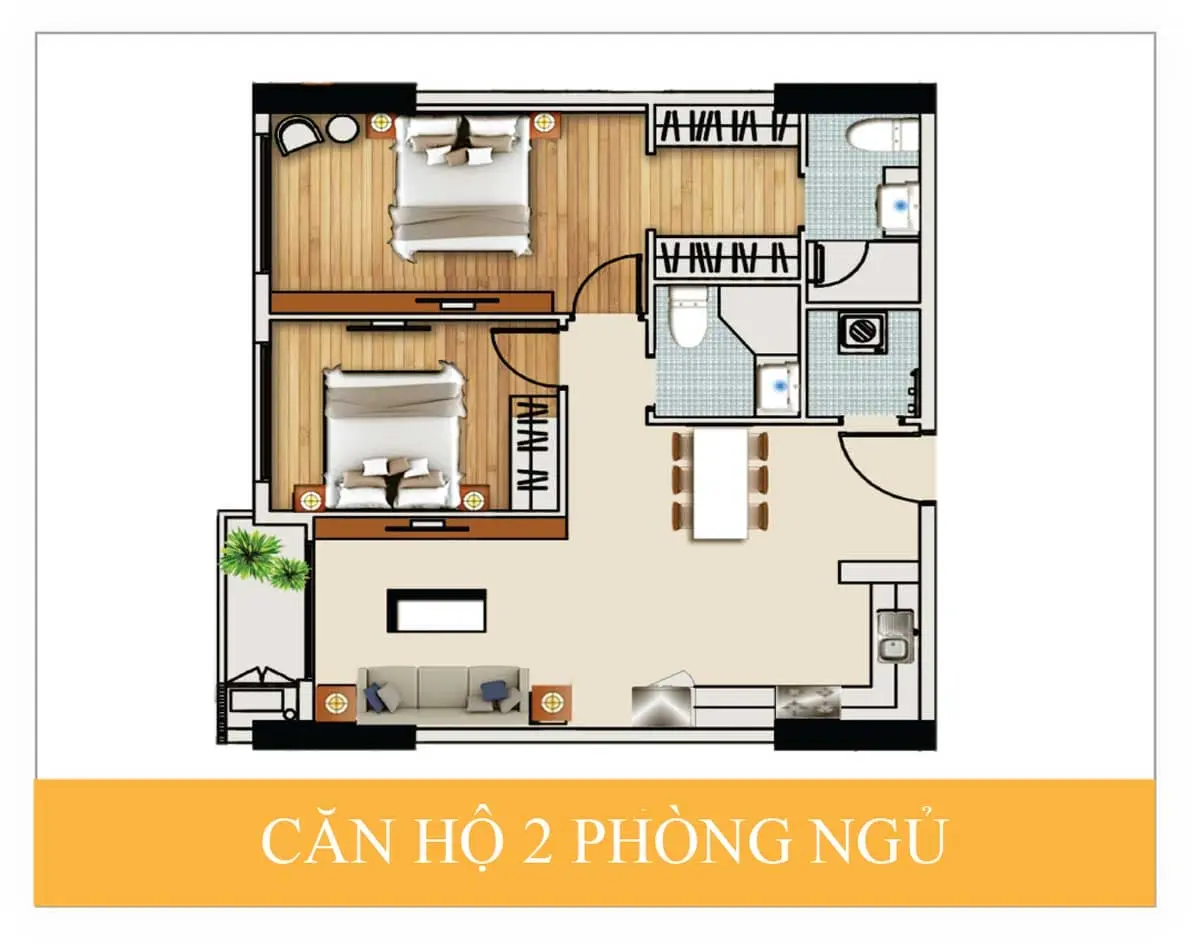 thiet ke can ho phong ngu de capella quan - DE CAPELLA QUẬN 2 thiet ke can ho 2 phong ngu de capella quan 2 - DỰ ÁN CĂN HỘ DE CAPELLA QUẬN 2