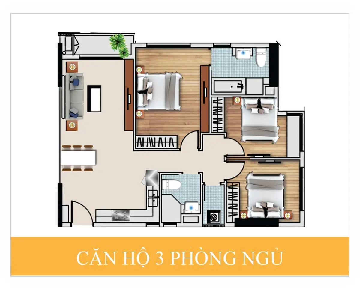 thiet ke can ho phong ngu de capella quan - DE CAPELLA QUẬN 2 thiet ke can ho 3 phong ngu de capella quan 2 - DỰ ÁN CĂN HỘ DE CAPELLA QUẬN 2