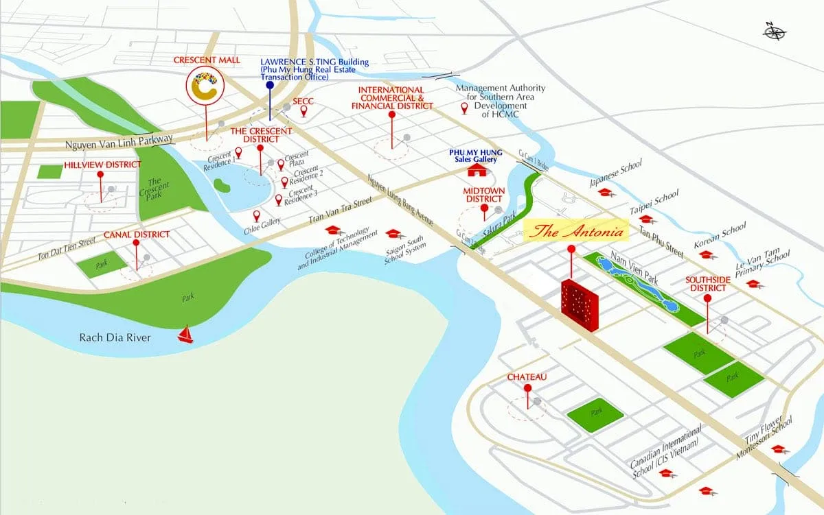 vi tri du an the antonia phu my hung - THE ANTONIA PHÚ MỸ HƯNG vi tri du an the antonia phu my hung - DỰ ÁN CĂN HỘ THE ANTONIA PHÚ MỸ HƯNG QUẬN 7