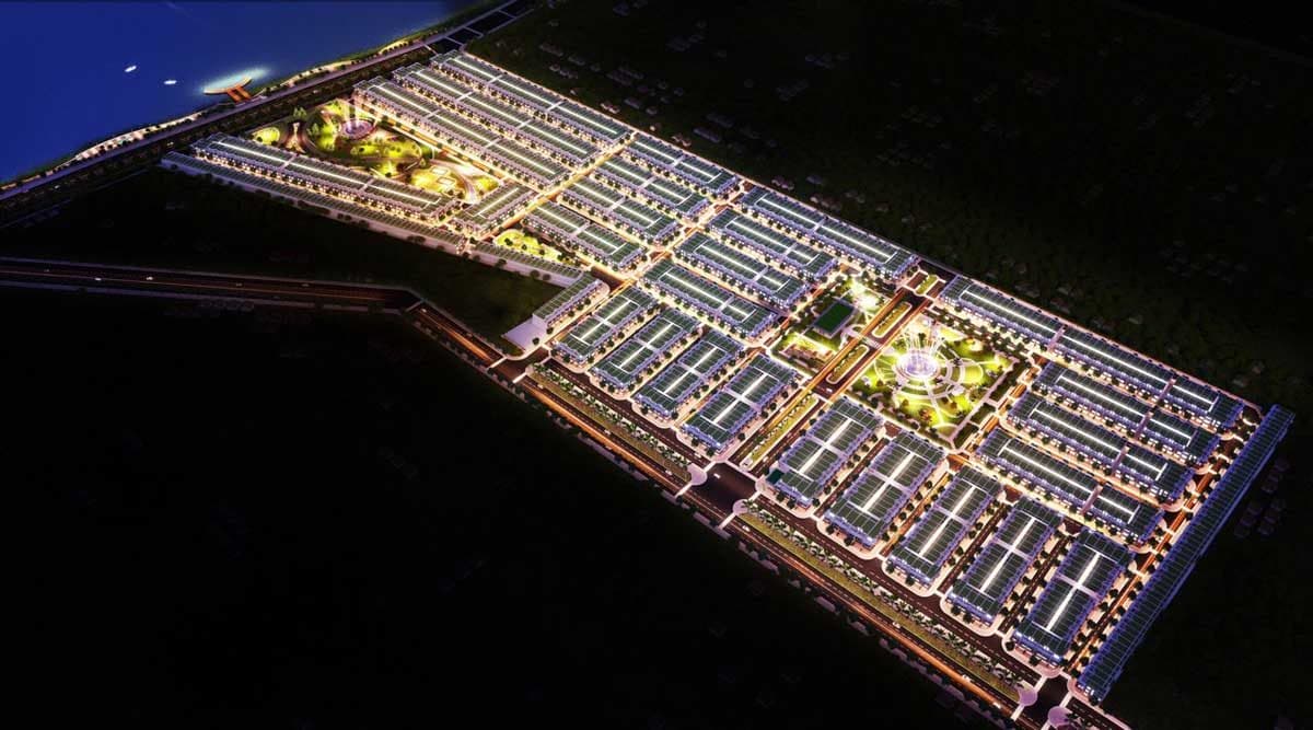 Dự án Hiệp Phước Harbour View Long An Về Đêm - DỰ ÁN HIỆP PHƯỚC HARBOUR VIEW LONG AN