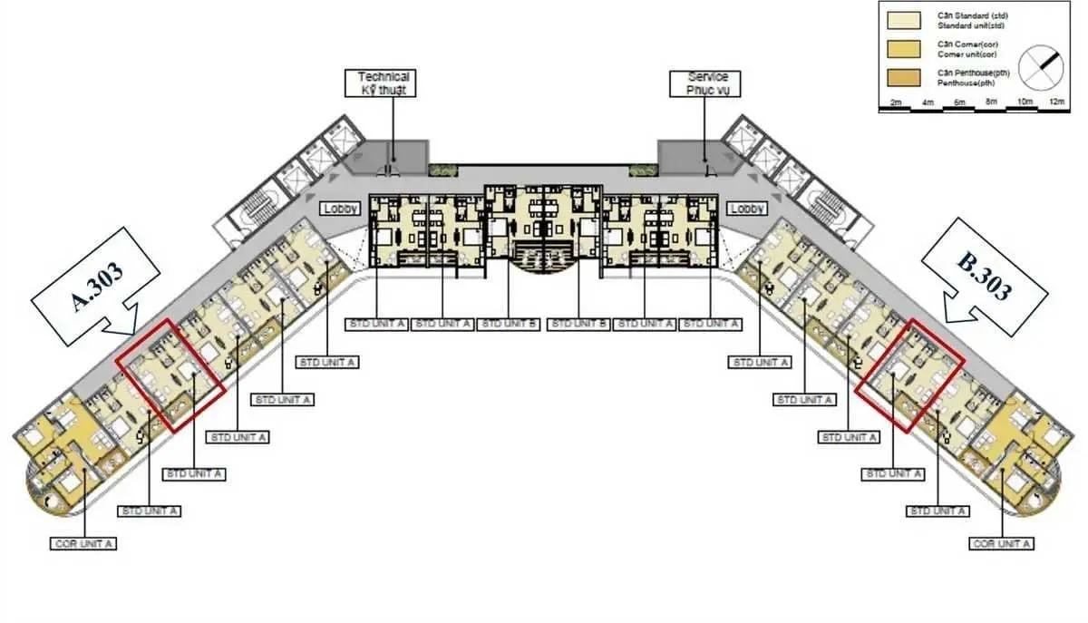 mat bang tang can ho ixora ho tram - IXORA HỒ TRÀM BY FUSION Mat bang tang can ho Ixora Ho Tram - IXORA HỒ TRÀM