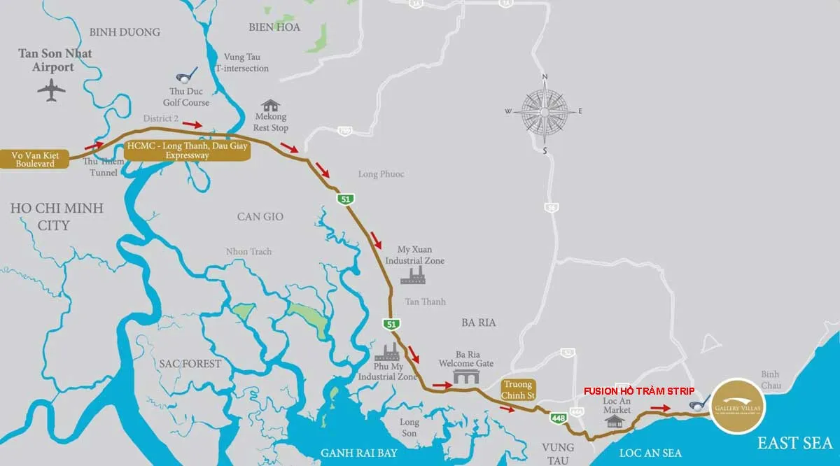 vi tri du an ixora ho tram - IXORA HỒ TRÀM BY FUSION Vi tri Du an Ixora Ho Tram - IXORA HỒ TRÀM