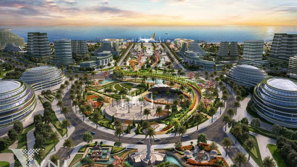 Kn Paradise Cam Ranh 3 Quản Trường Trung Tâm Kn Paradise - Dự Án Nghĩ Dưỡng Kn Paradise Cam Ranh