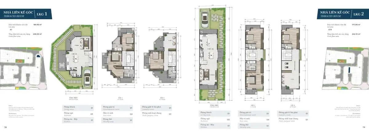 thiet ke nha pho lien ke goc verosa park - VEROSA PARK QUẬN 9 thiet ke nha pho lien ke goc 1 verosa park - DỰ ÁN NHÀ PHỐ BIỆT THỰ VEROSA PARK QUẬN 9