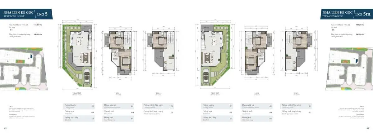 thiet ke nha pho lien ke goc verosa park - VEROSA PARK QUẬN 9 thiet ke nha pho lien ke goc 5 verosa park - DỰ ÁN NHÀ PHỐ BIỆT THỰ VEROSA PARK QUẬN 9