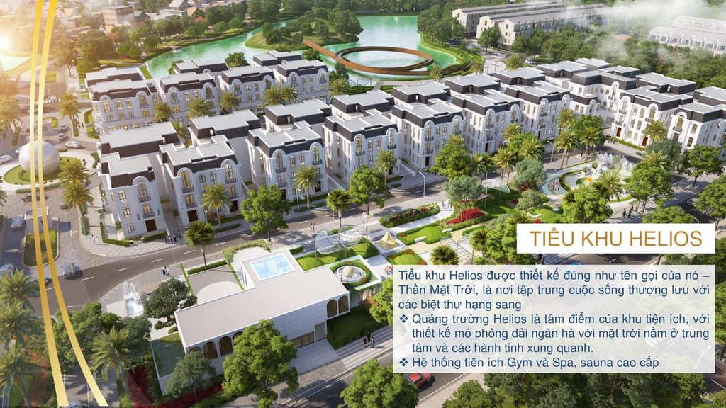 Crown Villas 5 Tiểu Khu Helios Crown Villas Thái Hưng - Dự Án Biệt Thự Crown Villas