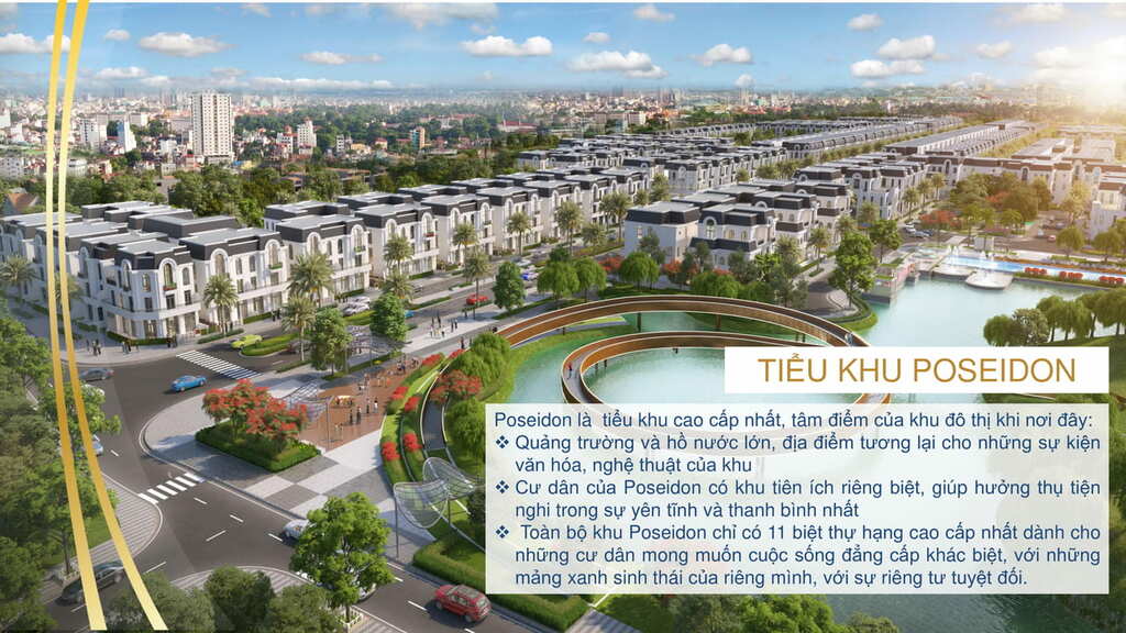 Crown Villas 6 Tiểu Khu Posidon Crown Villas Thái Hưng - Dự Án Biệt Thự Crown Villas