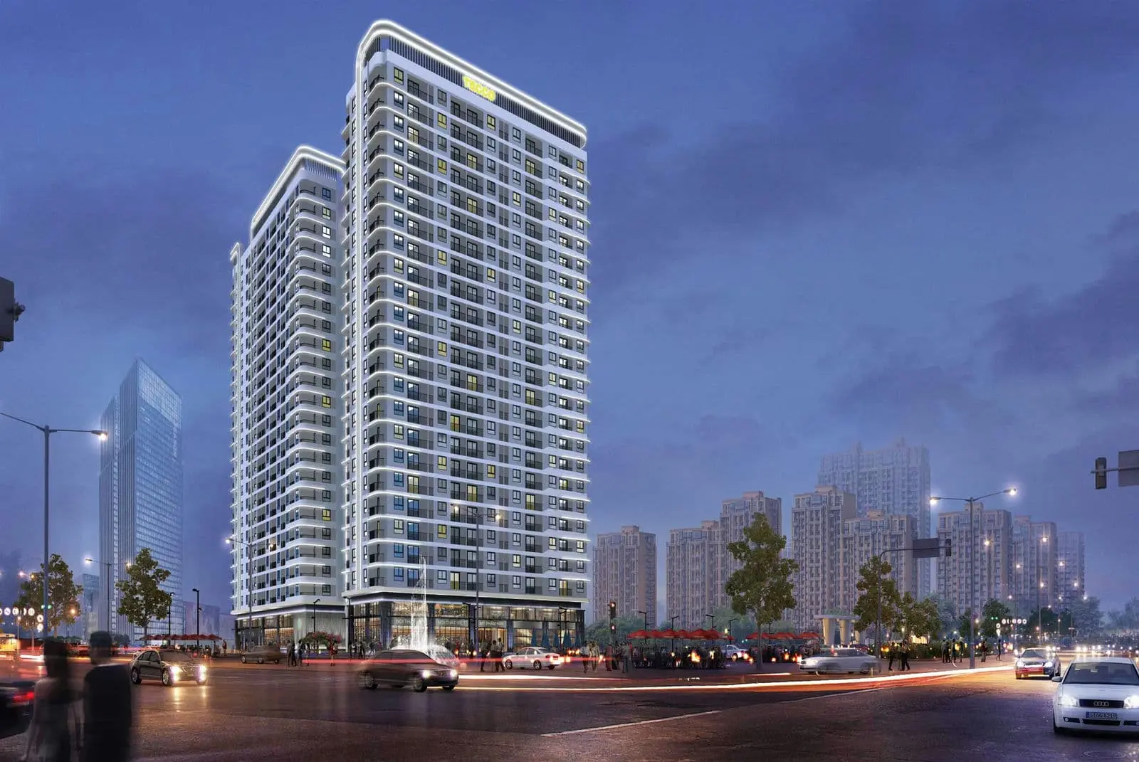 Ben Hill Thuận An 2 Phối cảnh Dự án Căn hộ Ben Hill Thuận An Bình Dương