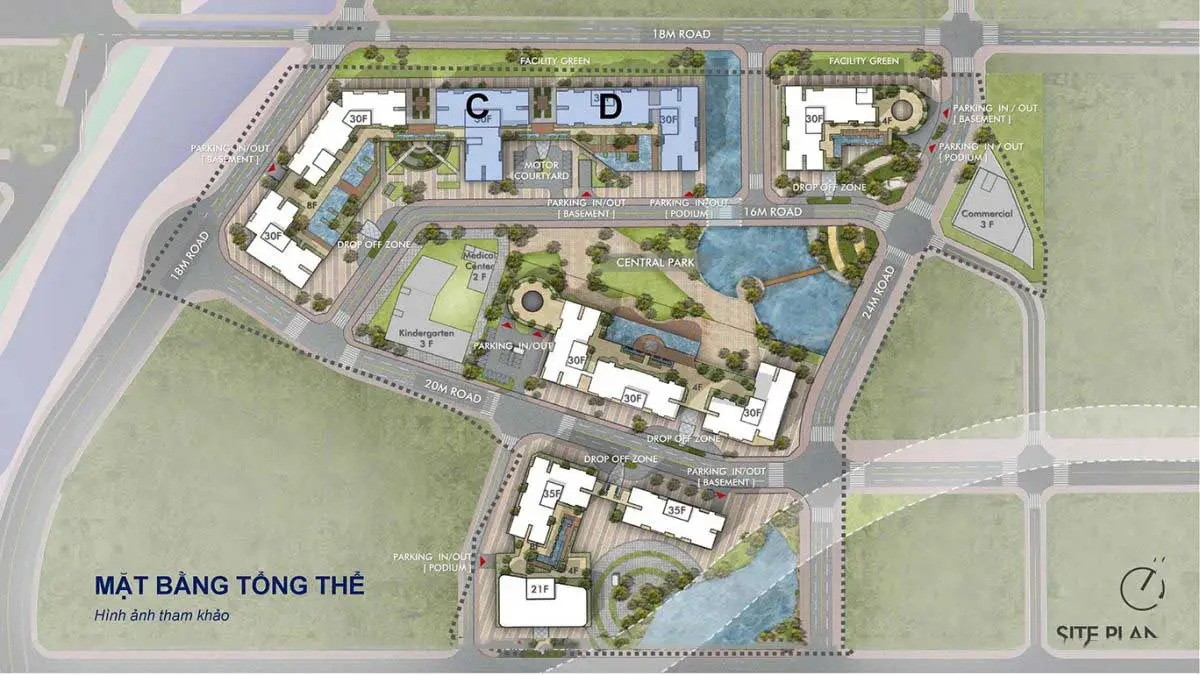 The East Valley 6 Mặt bằng The East Valley Thủ Thiêm