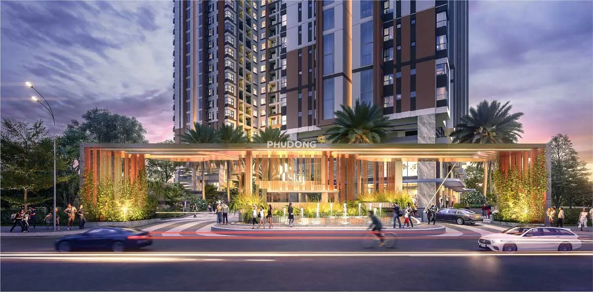 PHÚ ĐÔNG SKY GARDEN 7 Cổng chào Dự án Căn hộ Phú Đông Sky Garden Bình Dương