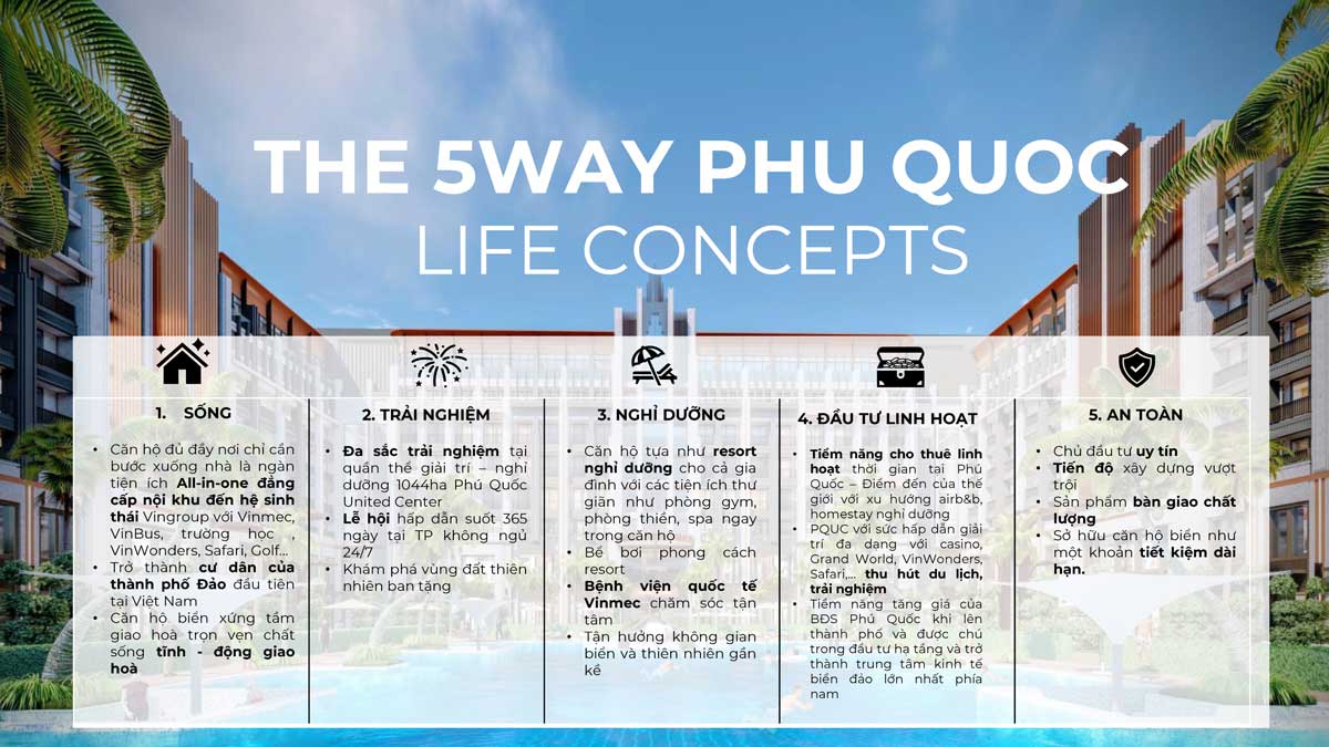 The 5Way Phú Quốc Life Concepts