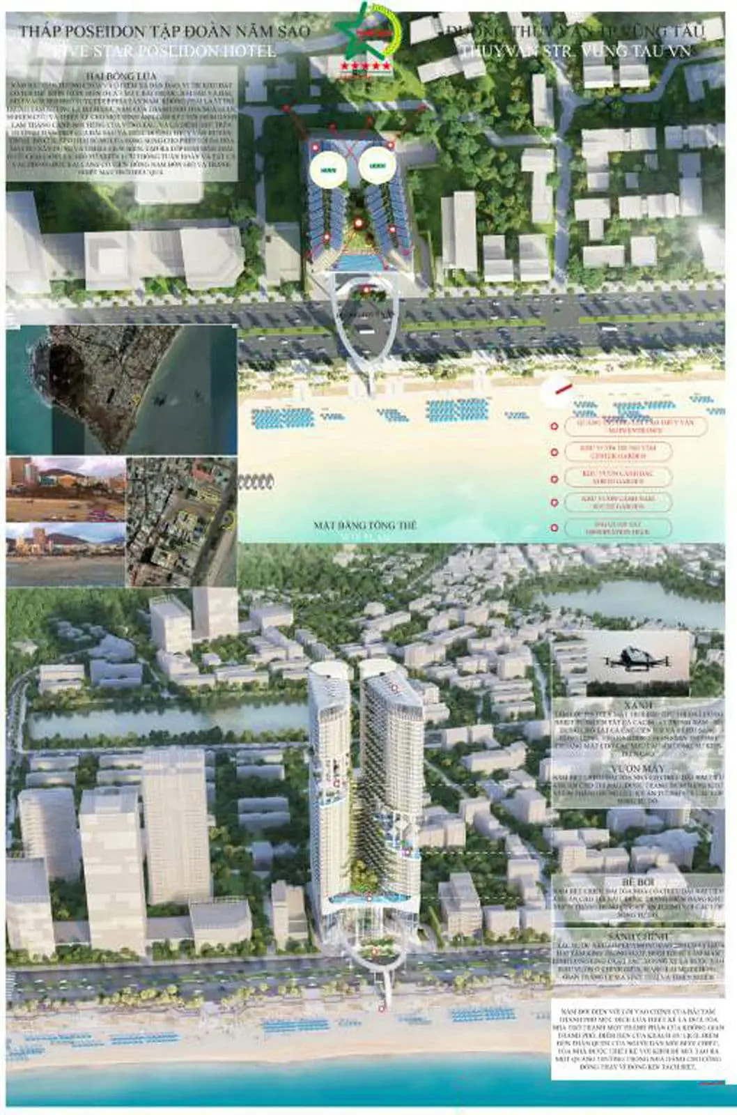 Fivestar Poseidon 5 Mặt bằng Dự án Căn hộ Fivestar Poseidon Vũng Tàu