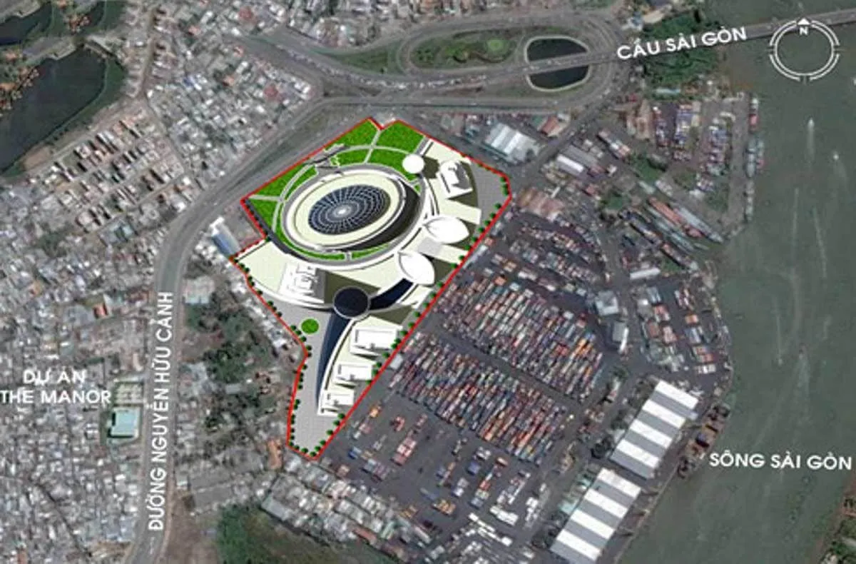 SAIGON SPORTS CITY QUẬN 2 5 Vị trí Dự án Khu Đô Thị Saigon Sports City Quận 2
