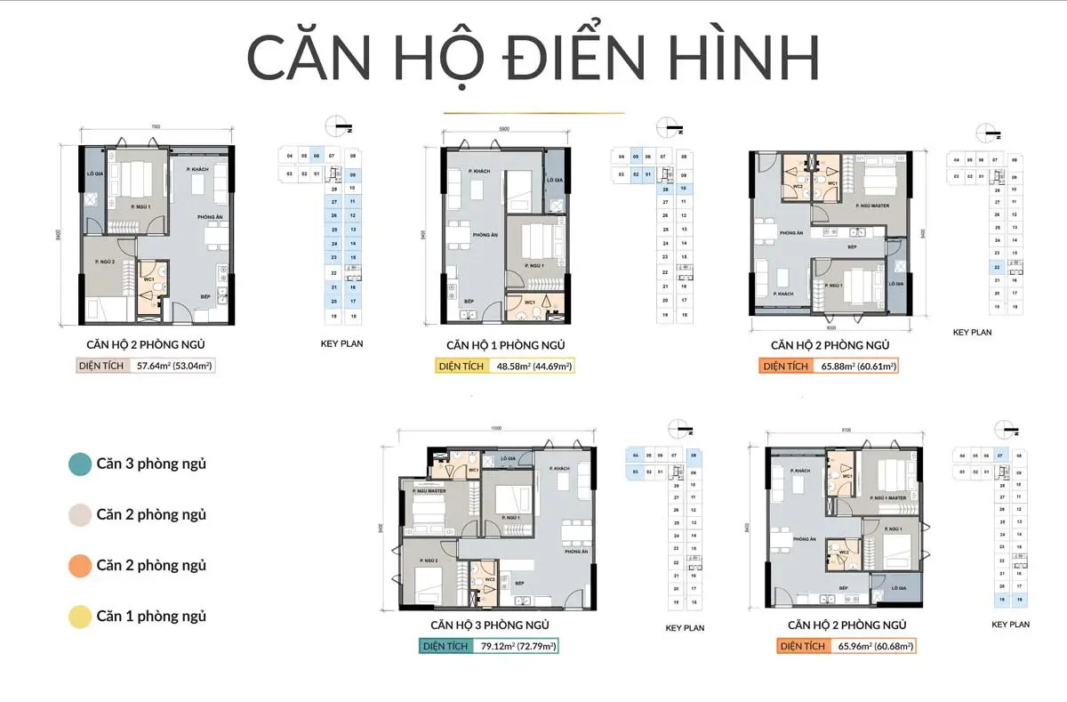 PICITY CENTRAL PARK 9 Thiết kế Căn hộ Picity Central Park