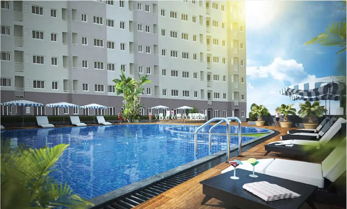 GREEN TOWN BÌNH TÂN 7 Hồ bơi Dự án Căn hộ Green Town Bình Tân