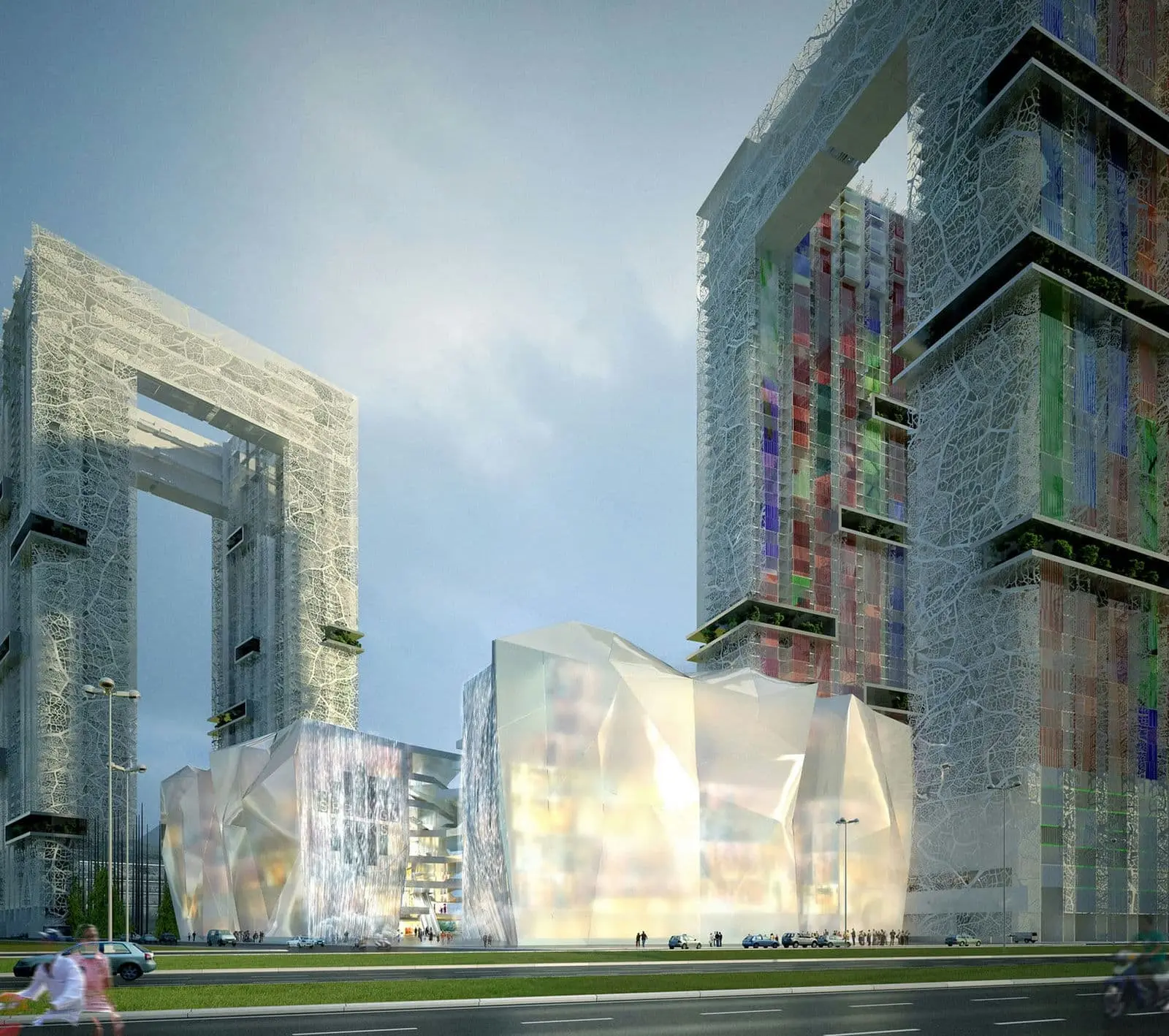 The Siamese Towers the siamese towers 1 - The Siamese Towers